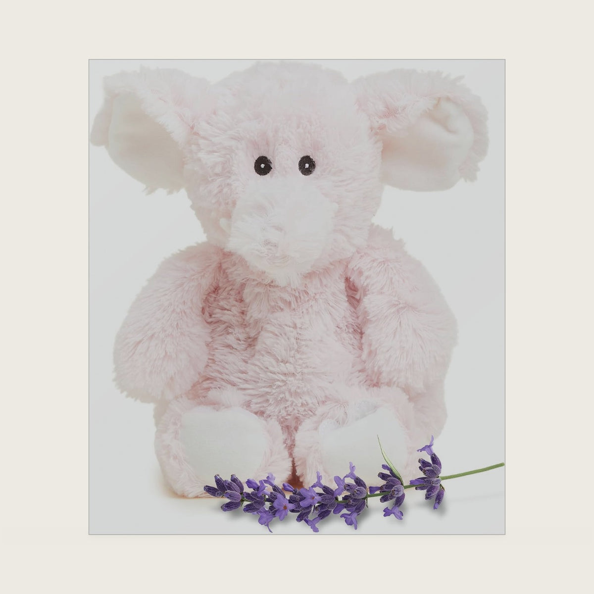 warmies Microwavable & Weighted Stuffed Animals, Pink Elephant, Adults