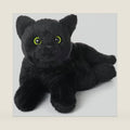 Bearington Lil' Black Cat Plush - 8" Realistic Black Cat Stuffed Animal Toy with Soft Fur and Lifelike Details - Adorable Kitty Plushies Gift for Kids, Toddlers, and Animal Lovers