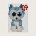 Helena Husky Beanie Boo Regular, Licensed Beanie Baby Soft Plush Toy, Collectible Cuddly Stuffed Teddy