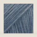 Baby Alpaca and Merino Wool Yarn, 4 Medium, Worsted, Aran, Drops Air, 1.8 Ounce 164 Yards (17 Denim Blue)