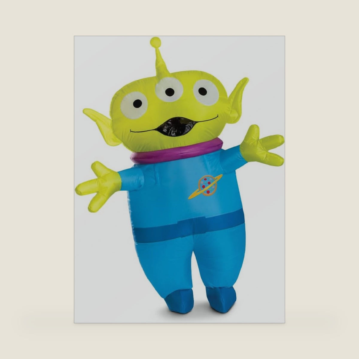 Disguise Unisex Alien Inflatable Adult Costume