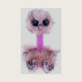 36698 Henna Brown Ostrich-Beanie BOOS, Multicolored