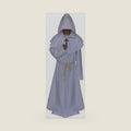 LHJ Friar Medieval Hooded Monk Renaissance Priest Robe Costume Cosplay