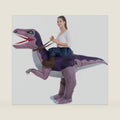 Inflatable Adult Dinosaur Costume, Ride on Cosplay Women Men