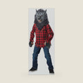 Seasons Boys Full Moon Werewolf Costume, Halloween Wolf Cosplay Suit