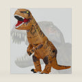 Qshine Adults T-Rex Inflatable Costume Dinosaur Blow up Halloween Outfit