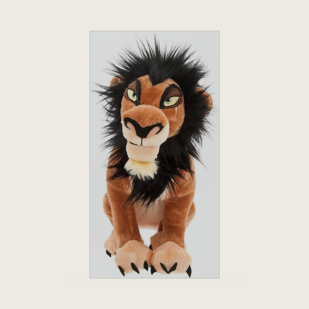 Scar Plush – The Lion King – Medium – 14''