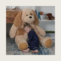 Vermont Teddy Bear Giant Dog Plush 4FT | USA Bear Hospital Care