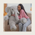 Vermont Teddy Bear Giant Elephant Plush 4FT | USA Bear Hospital Care