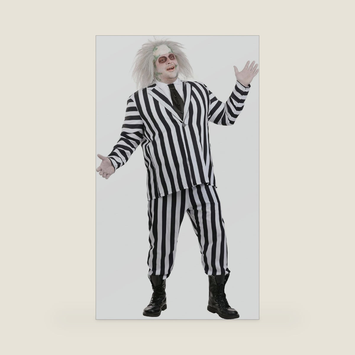 Beetlejuice Plus Size Adult Costume