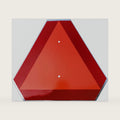 Slow Moving Vehicle Sign,Safety Triangles dot Approved Triangle Sign 14"x16"50-mil Thick Aluminum Diamond Grade Reflective,Up to 7 Years of Outdoor use for Golf Cart