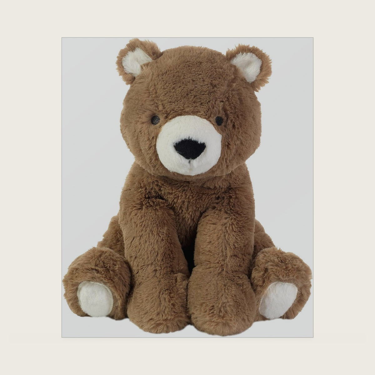 Lambs & Ivy Sierra Sky Brown Plush Bear Stuffed Animal Toy Plushie - Wally
