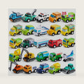 JOYIN 25 Pieces Pull Back Cars and Trucks Toy Vehicles Set for Kids, Girls and Boys Kids Play Set, Party Favors, School Gifts, Goodie Bags Stuffers for Kids