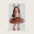 18 Inches Doll Clothes Christmas Deer Costume Tutu Dress fits 18 Inch Doll