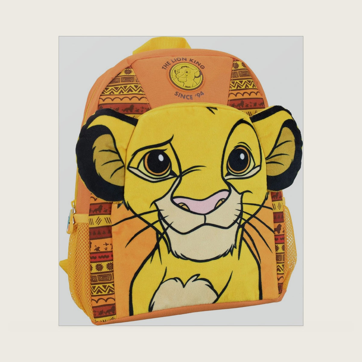 Lion King Backpack | Simba Backpack | One Size Yellow