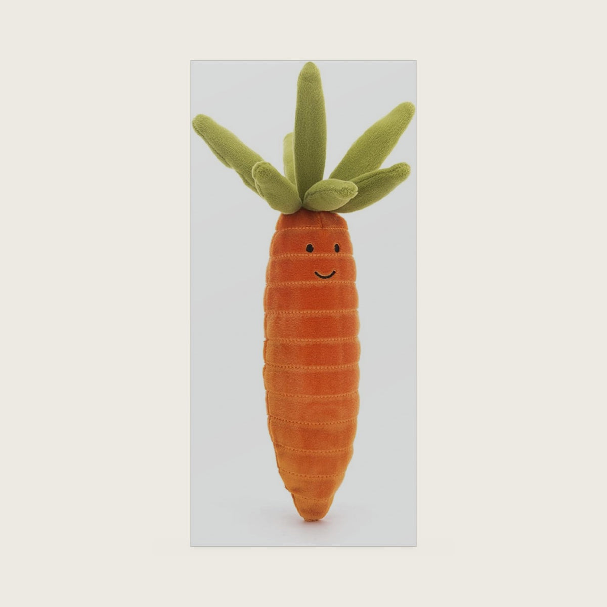 Vivacious Vegetable Carrot Stuffed Toy, 6.5 inches - Vegetable Plush - Great Gift Idea