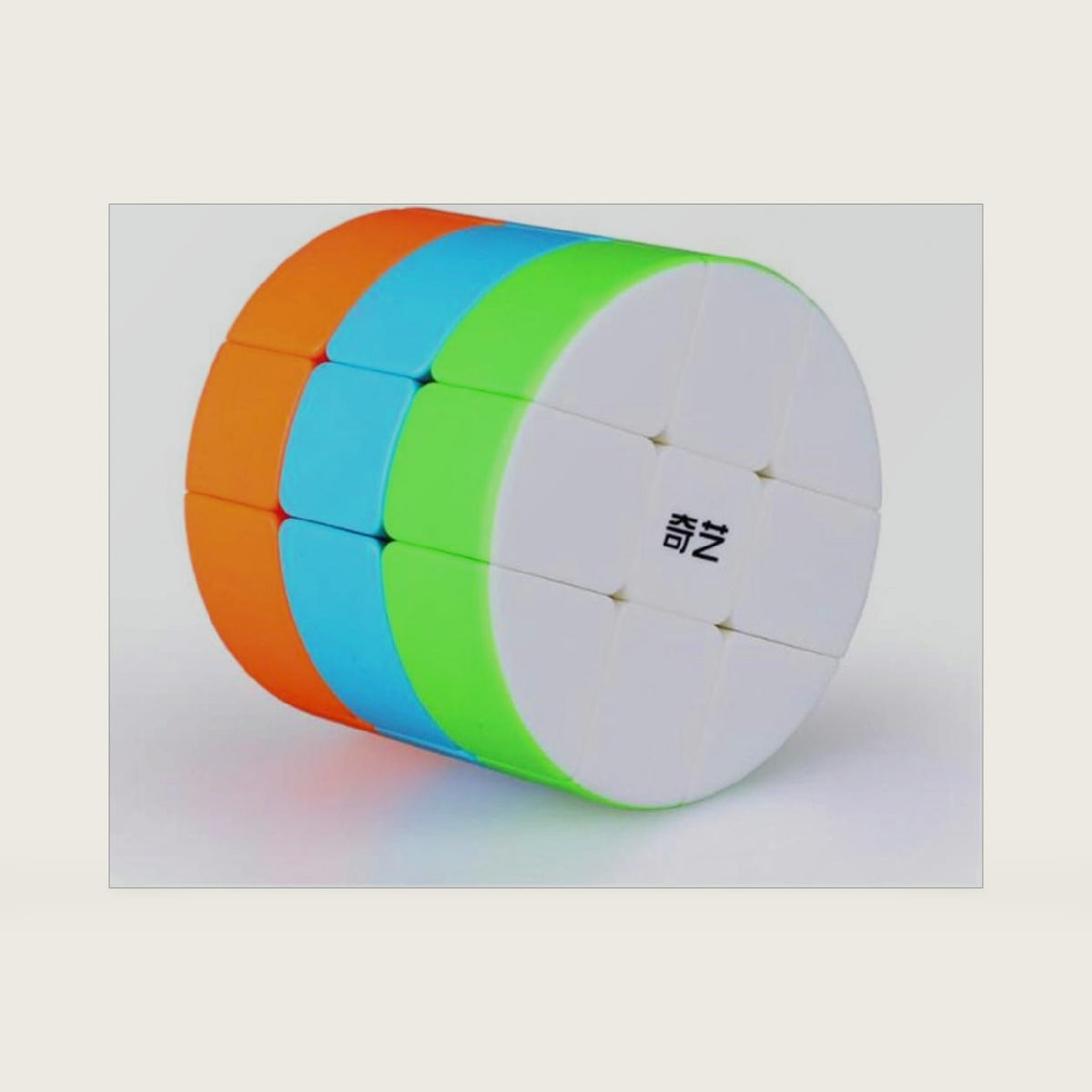 cuberspeed Cylinder 3x3 stickerless Speed Cube 3x3x3 Barrel Cube Round Column Speed Cube Creative Puzzle Cube Toys for Kids Beginners