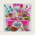 Original Stationery Ice Cream Slime Kit for Girls Toys, DIY Cherry-Scented Slime Making Set with 31 Pieces, Fun Arts and Crafts for Kids Ages 8-12, Birthday Gift