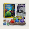 National Geographic Mega Crystal Growing Kit with 6 Crystals for Kids 8-12