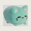 ® Enchanting Tasty Peach® Mint Meowchi Stuffed Animal - Bright & Colorful Design - Showpiece Plush - Mint 7 Inches