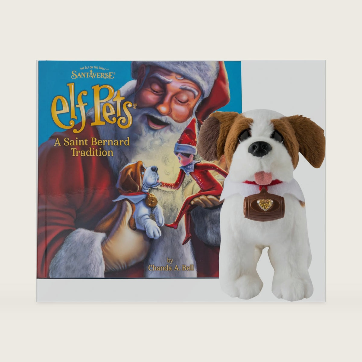 The Elf on the Shelf Elf Pets Saint Bernard Book & Plush