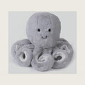 Lambs & Ivy Ocean Blue Plush Gray Octopus Stuffed Animal Toy Stuffie - Inky
