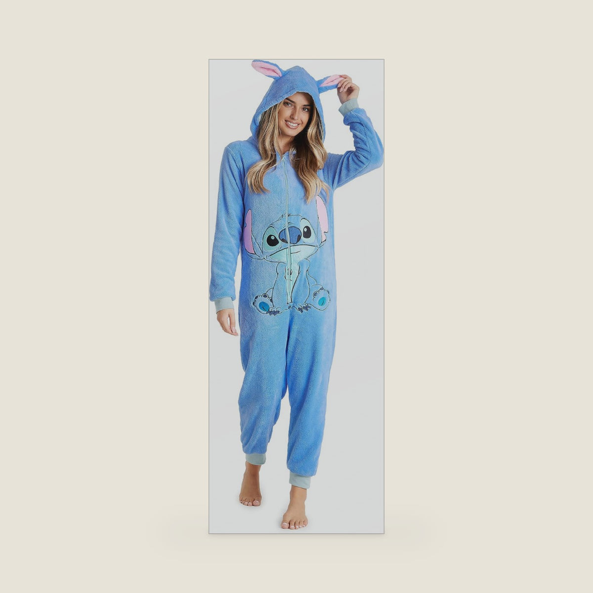 Disney Stitch Pyjamas for Women - Fluffy Minnie Mouse Eeyore Maleficent Pyjamas Lounge Wear - Stitch Gifts