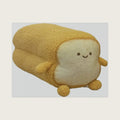DENTRUN Toast Plush Pillow, Soft Bread Shape Food Cushion for Hugging Decor