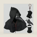 HAOSUN Halloween Plague Doctor Mask Scary Costumes for Adult Men Teen