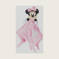 KIDS PREFERRED Baby Minnie Mouse Plush Stuffed Animal Snuggler Lovey Security Blanket - Pink,13.18" x 13.18" x 3.62"