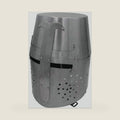 Medieval Warrior Templar Crusader Knights Helmet Wearable for Adult Medieval Costumes