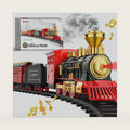 Hot Bee Train Set, Train Toys with Smoke, Lights, Sound and Train Tracks