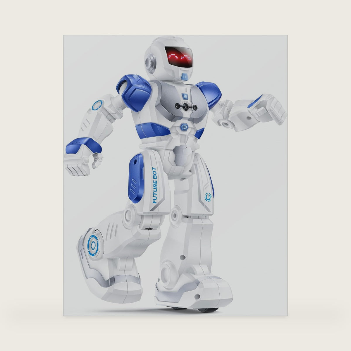 Ruko 6088 Programmable Robot for Kids 3-6 Years, Classic Blue