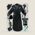 Absolute Vibe Plague Doctor Costume Cloak Robe Halloween Props Medieval Monk Priest Renaissance Cosplay
