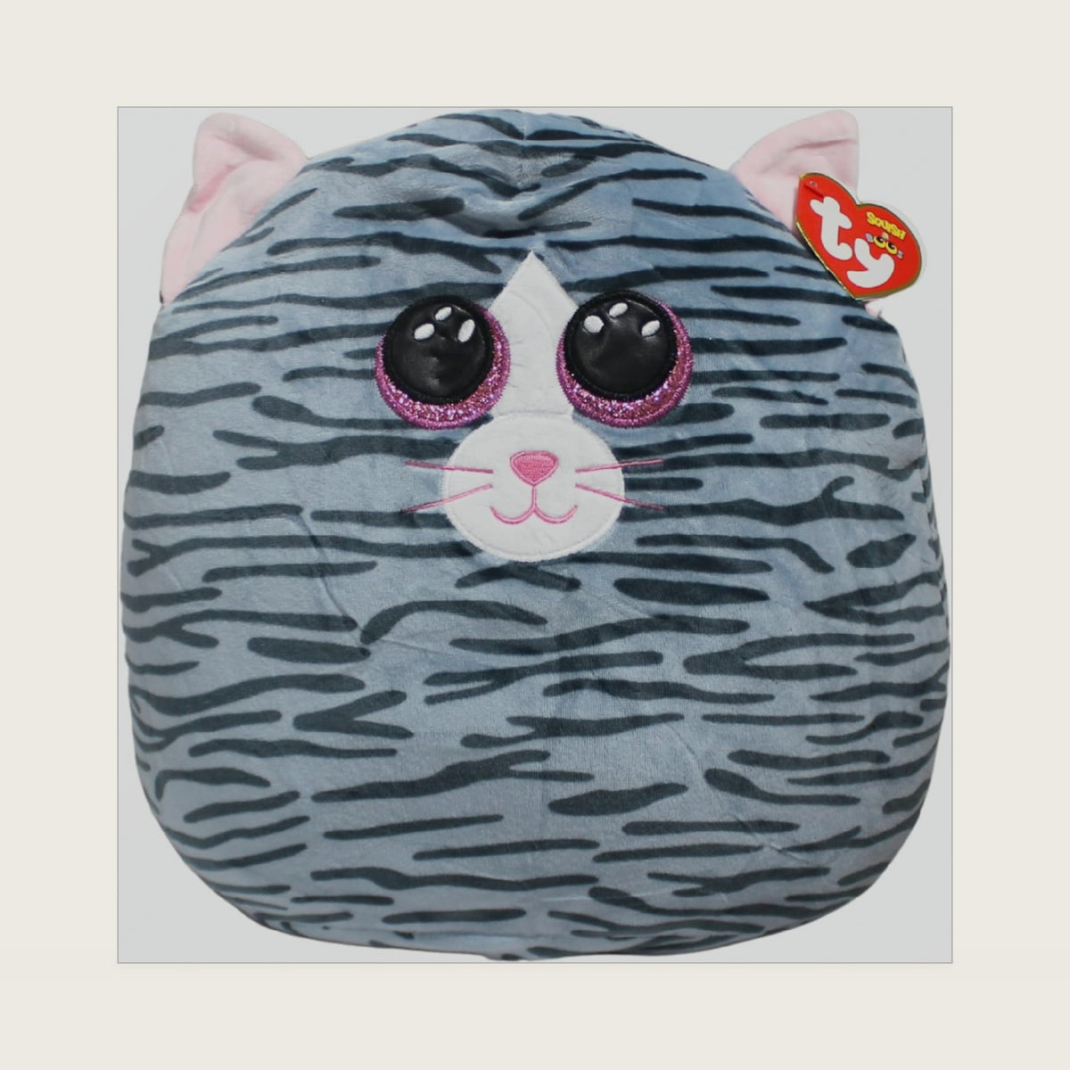 39190 Cat Plush Toy, Multicoloured