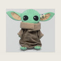 Jay Franco Star Wars The Mandalorian Grogu Baby Yoda Plush Pillow Buddy, Soft Polyester Kids Character Pillow for Bedding, Naptime and Play, Green