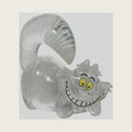 Showcase Alice in Wonderland Cheshire Cat Miniature Figurine, 2.76 Inch, Clear