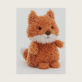 Little Fox Stuffed Animal, 7 inches - Woodland Plush Toy - Classic Children's Gift