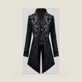 Crubelon Mens Gothic Victorian Tailcoat Jacket Steampunk Costume