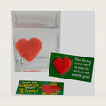 1 1/2" Bulk Watch it Grow Dr. Seuss The Grinch Hearts Water Toys with Card for 48
