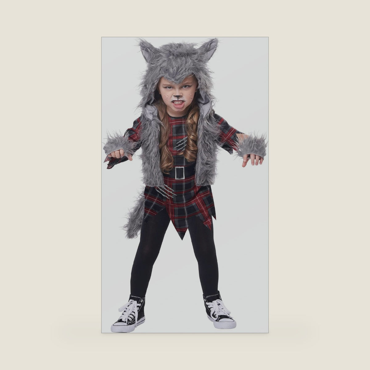 California Costumes, Wee-Wolf Girl, Toddler