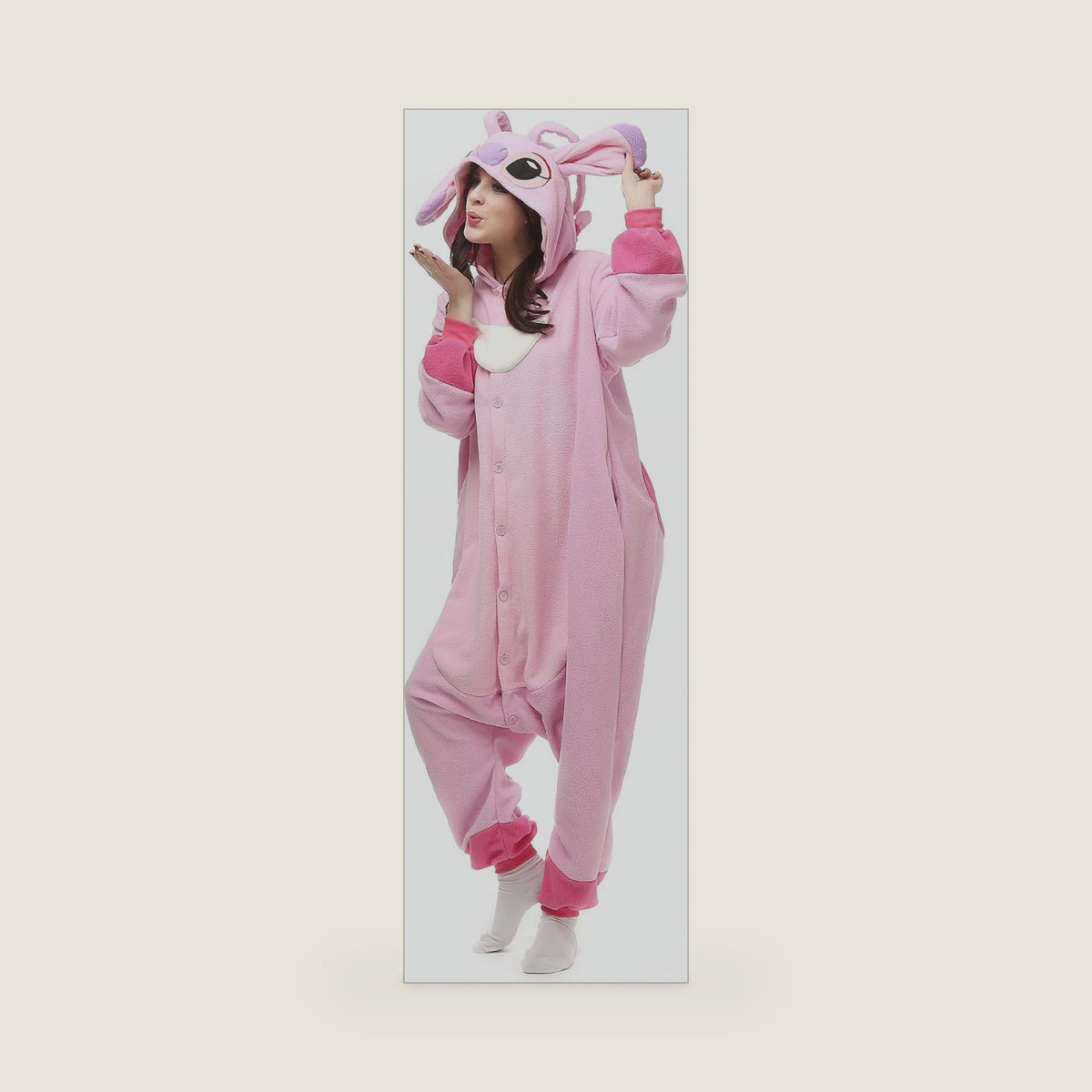 BGOKTA Halloween Animal Onesie Pajamas for Adults Costume Cosplay Homewear One Piece