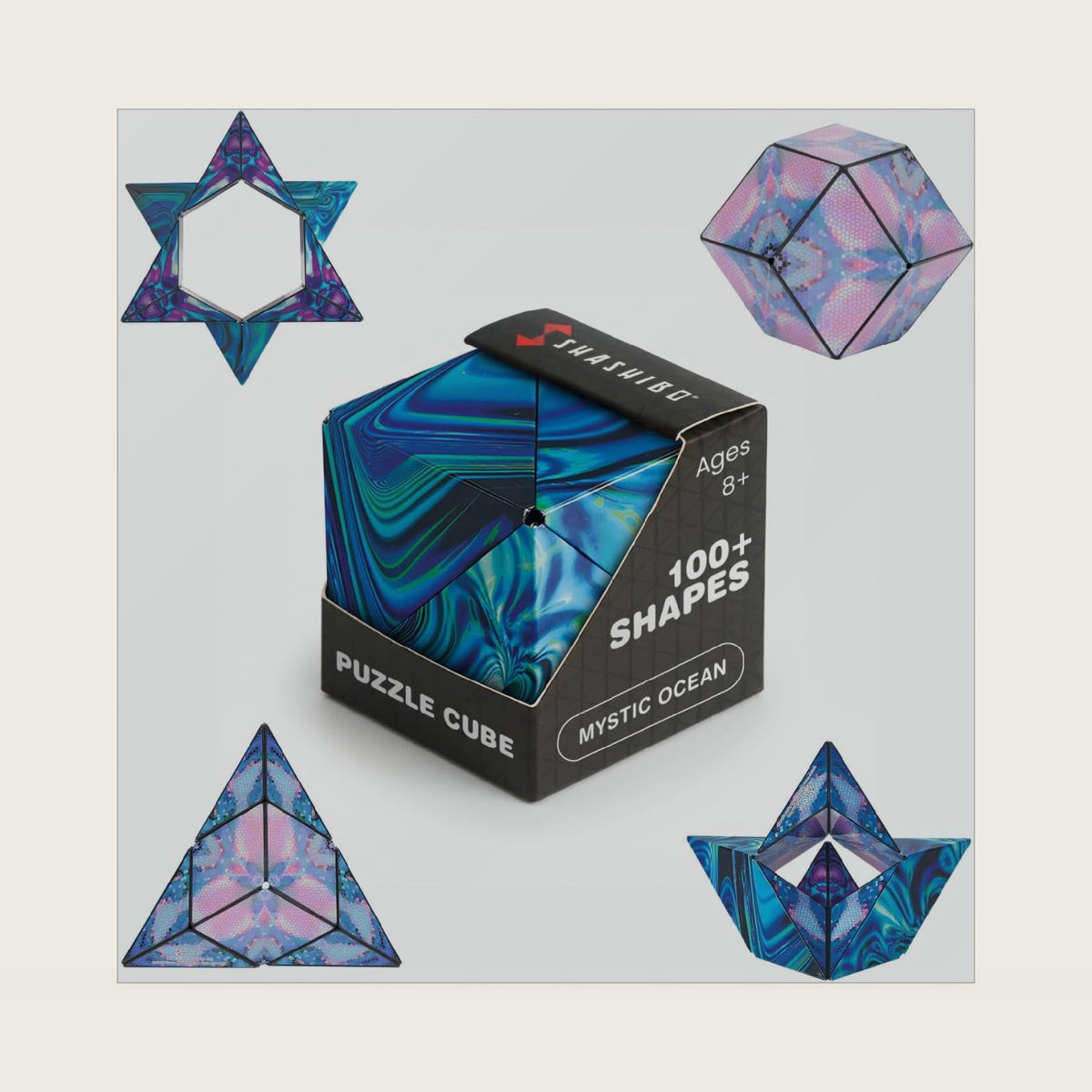 Shashibo DODECA Magnetic Puzzle Cube, Stress Relief Fidget Toy