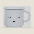 Fuji Enamel Mug. 2 Mug, 2.8 inches (7 cm), Face