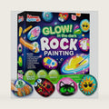 Rock Painting Kit- Glow in The Dark Rock Kit, Arts and Crafts for Kids Ages 6-12, Art Supplies Toy, Kids Craft Paint Kits, Arts & Crafts for Boys Girls Birthday Party Gift Toy