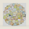 XIAOYOUZI 50Pcs Sumikko Gurashi Vinyl Stickers for Phones,Water Bottles.