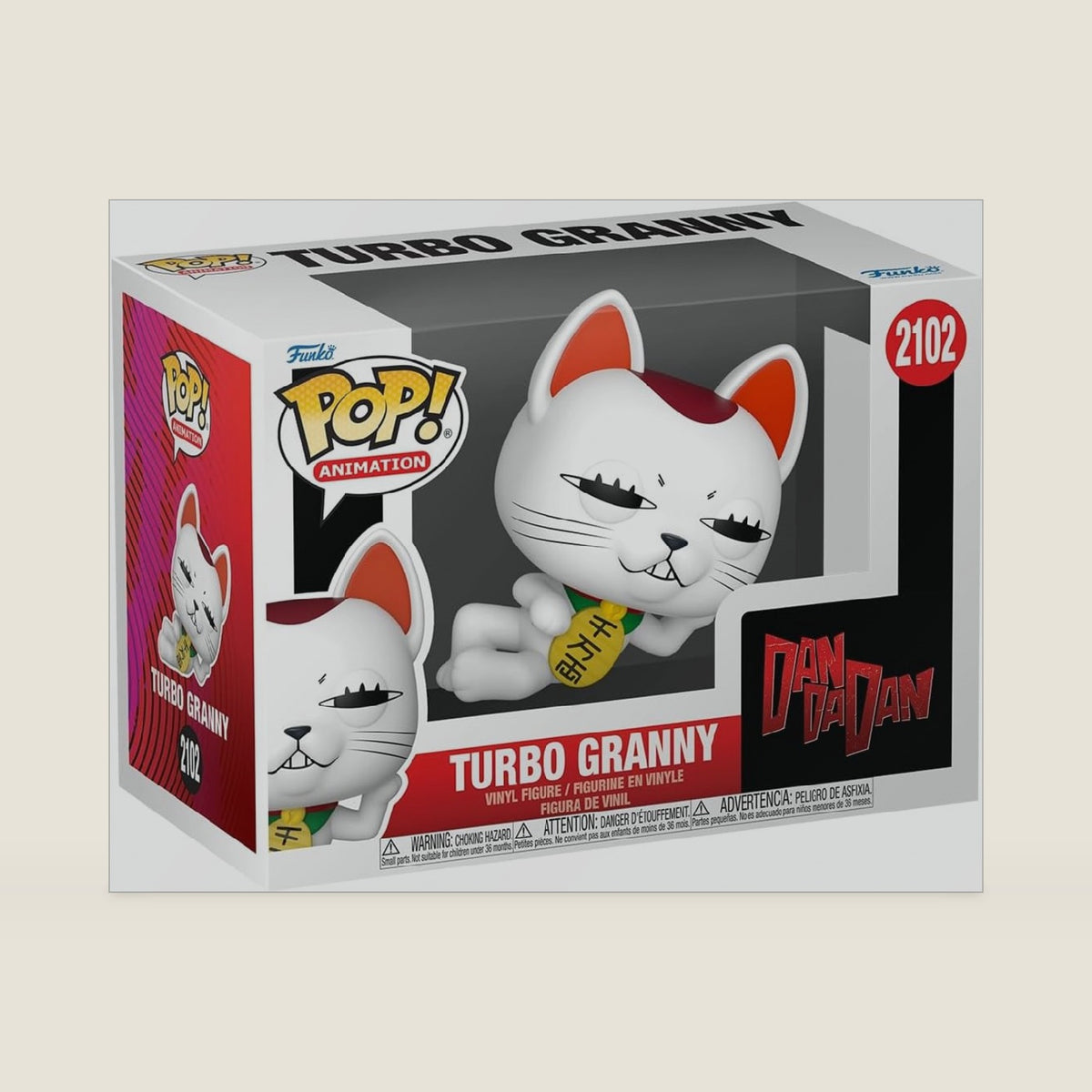 POP Animation: Dandadan - Turbo Granny Cat