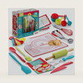 Baketivity 31-Piece Kids Baking Tools Set for Young Chefs