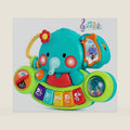 Baby Piano Toys 6-12 Months, Elephant Piano Keyboard Newborn & Infant Toys