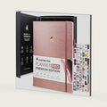 Clever Fox Planner PRO Premium, Undated Weekly, Daily, Budget, Rose Gold